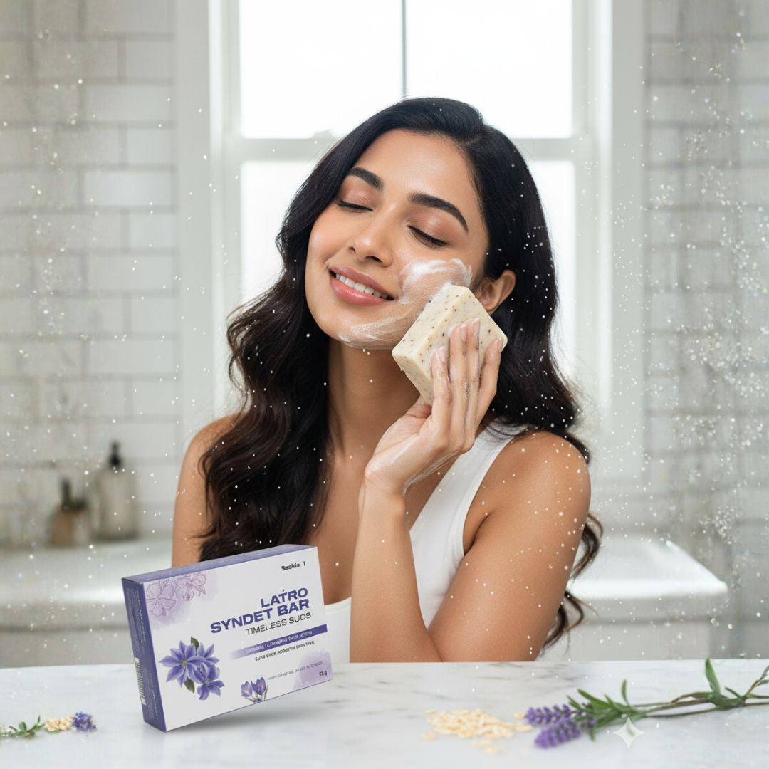 LATRO SYNDET BAR: TIMELESS SUDS (OATMEAL | LAVENDER | SHEA BUTTER)