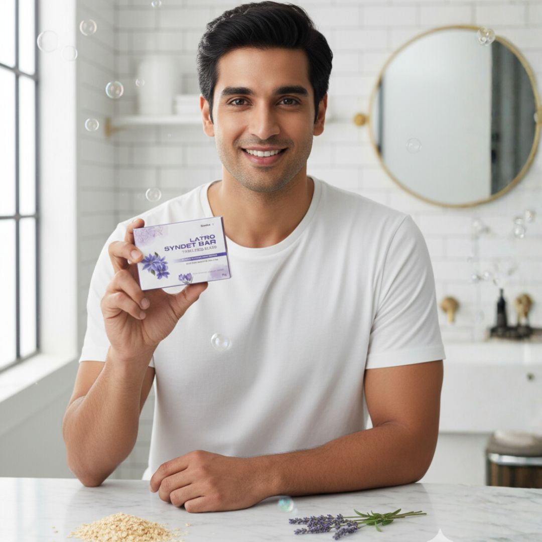 LATRO SYNDET BAR: TIMELESS SUDS (OATMEAL | LAVENDER | SHEA BUTTER)