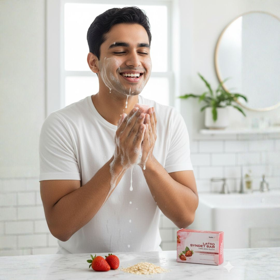 LATRO SYNDET BAR: TIMELESS SUDS (OATMEAL | STRAWBERRY | SHEA BUTTER)