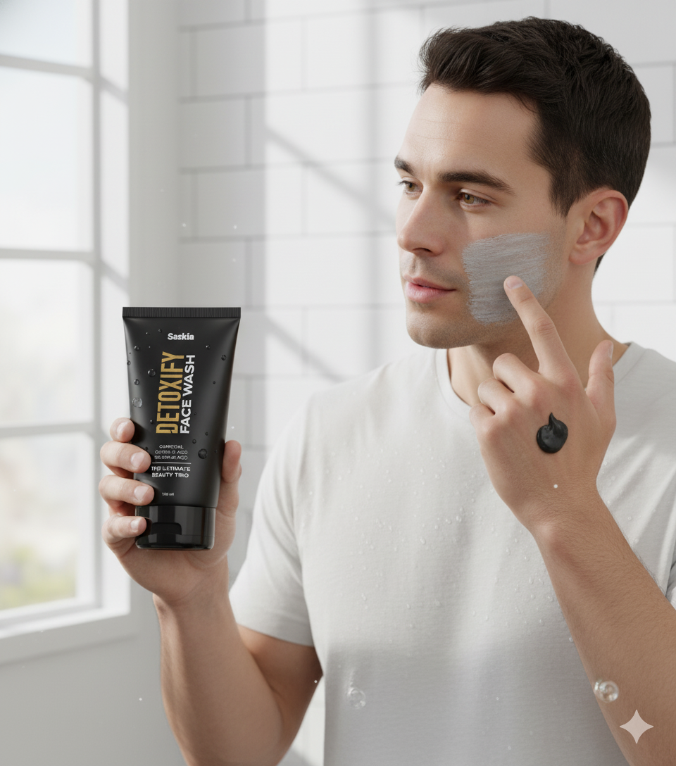 Saskia Detoxify Face Wash: Your Daily Deep Clean for Radiant Skin