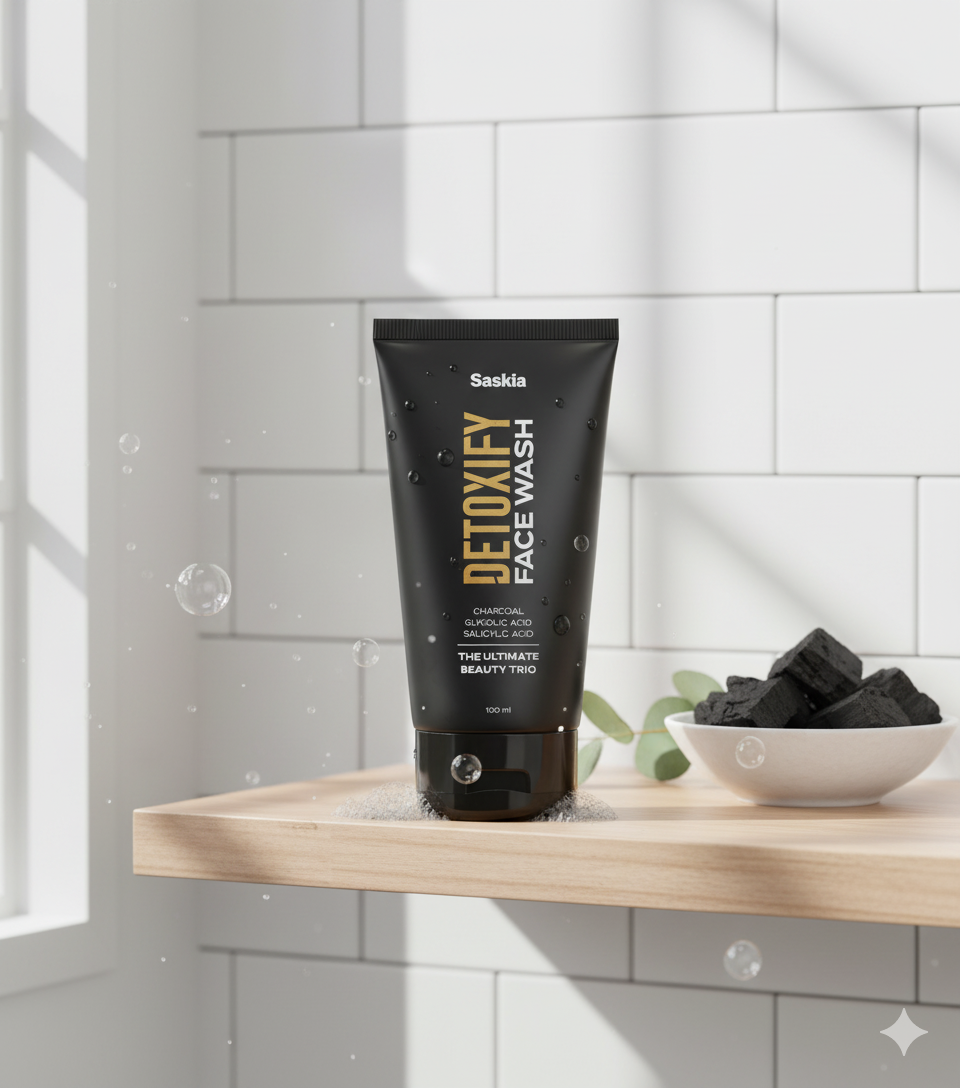 Saskia Detoxify Face Wash: Your Daily Deep Clean for Radiant Skin